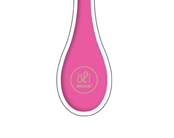 Malibu Pink Neue Große Magnet OliClip