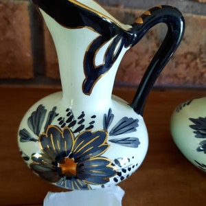 ゴーダ花瓶、破損、ヴィンテージオランダ陶器、ボルグ ゴーダ花瓶、破損、ヴィンテージオランダ陶器、ボルグ