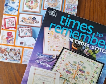 Kooler contó patrones de punto de cruz, libros de tapa blanda, elección, Mejores diseños de Donna Kooler, Tiempos para recordar en punto de cruz