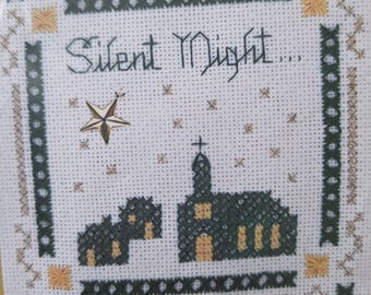 Stille Nacht, Victoria Sampler, Lernkollektion, Level One Rhodes Stitch, Thea Dueck