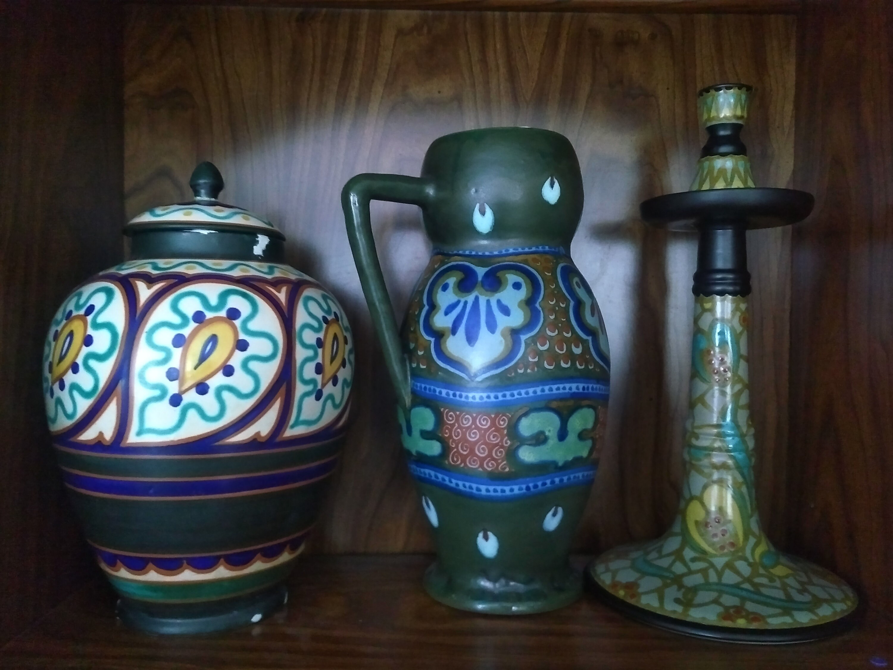 Gouda, Dutch Pottery, Vintage, BERTINO, Plateelbakkerij
