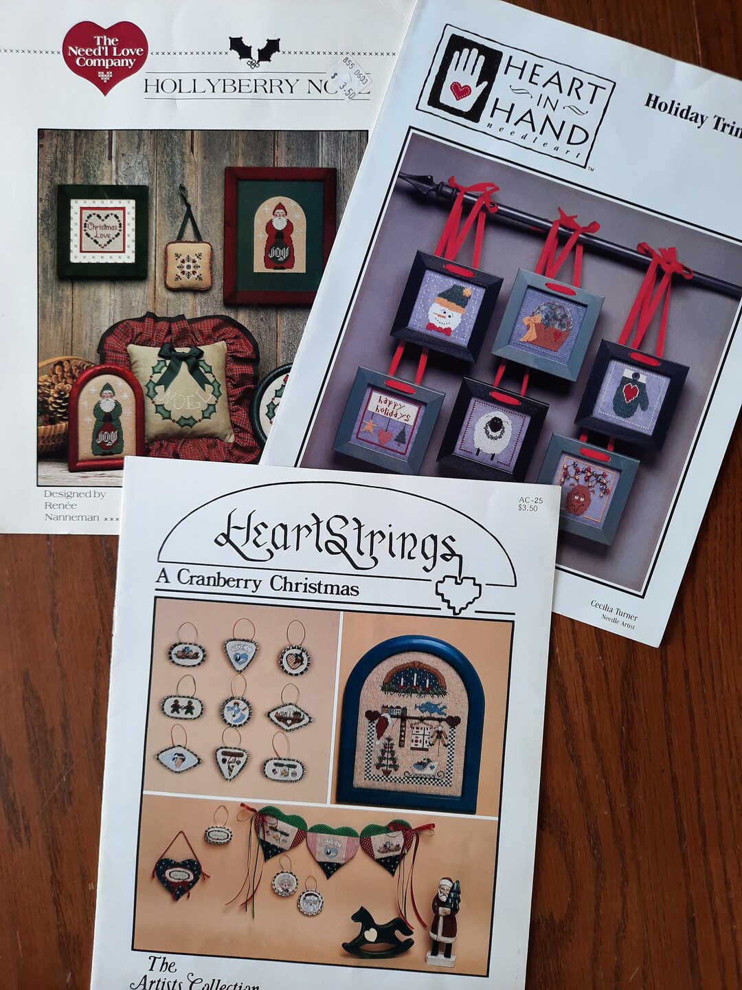 Tiny Christmas Designs, Counted Cross Stitch Patterns, Choice