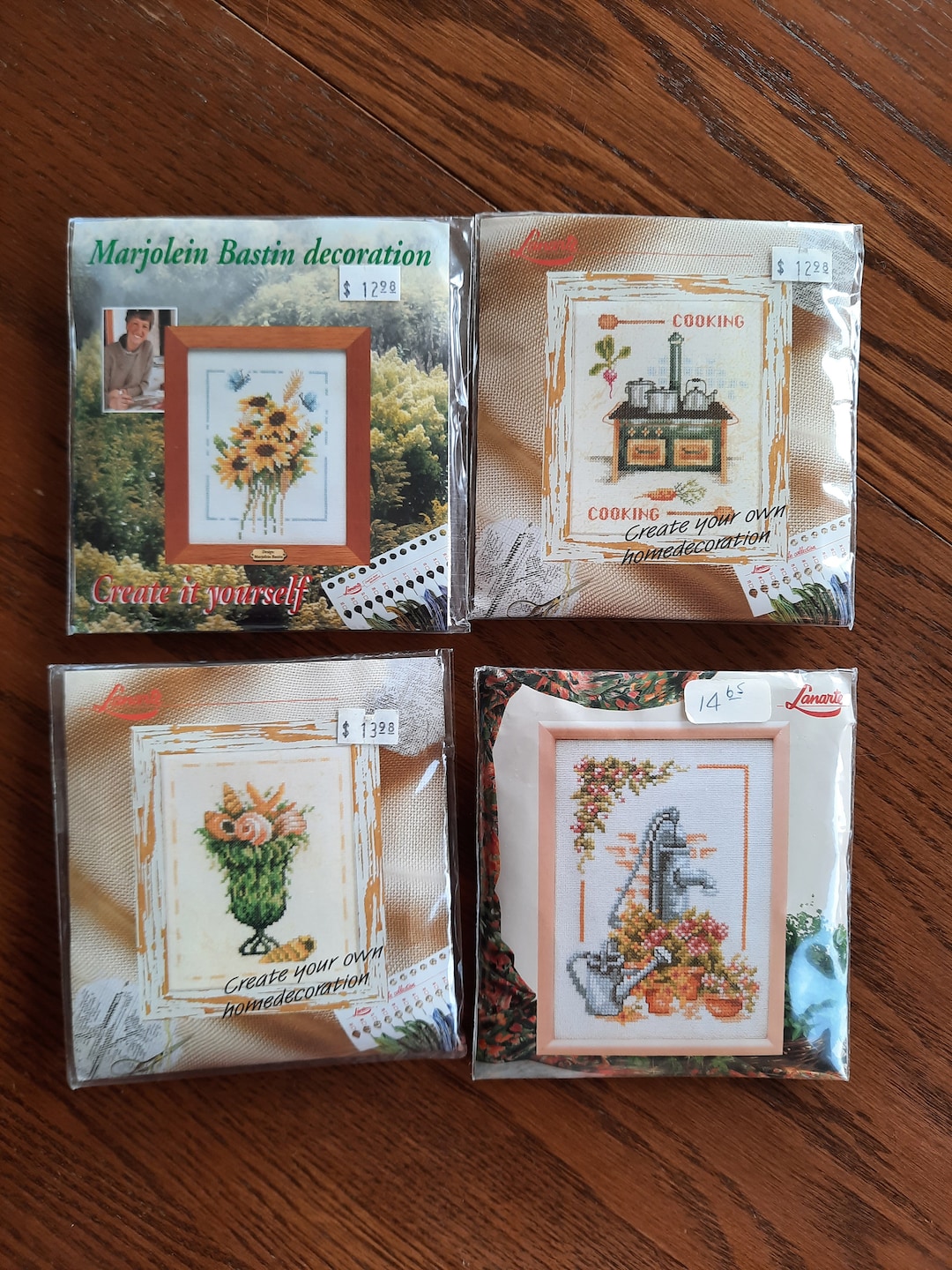 Small Lanarte Counted Cross Stitch Kits, Choice, Cooking, Waterpump