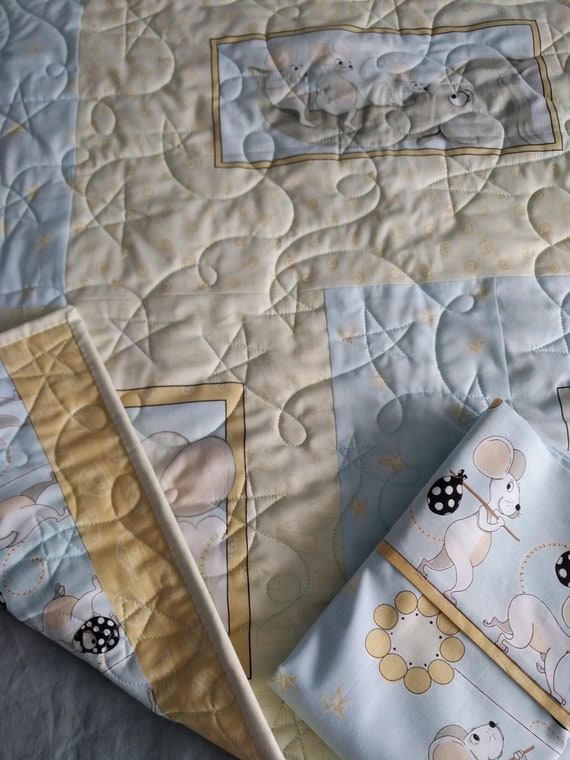 Baby quilt and pillow hotsell