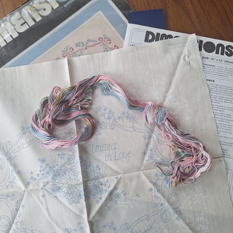 Wedding Counted Cross Stitch Kits, Dimensions, Choice, Stamped Cross