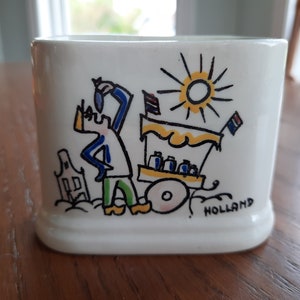 Goedewaagen, titular de tarjeta de visita, gouda, soporte de palillo de dientes, V. Gool