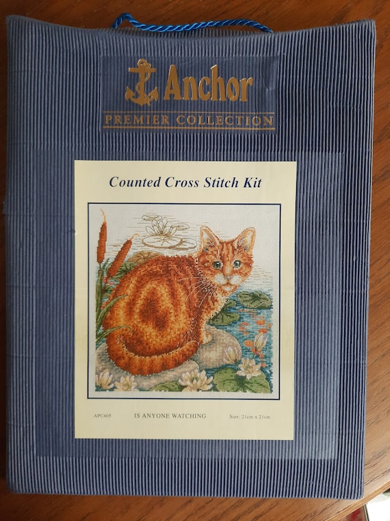 Kit De Cartes De Point De Croix - Chaton Mignon - Neuf (The Card Shop)