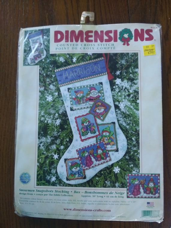 Sealed Dimensions Christmas Cross Stitch Kits Stockings/Ornaments You Choose Sealed Dimensions Christmas Cross Stitch Kits Stockings/Ornaments You Choose