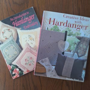 Libri vintage di ricamo Hardanger, scelta, introduzione, idee creative