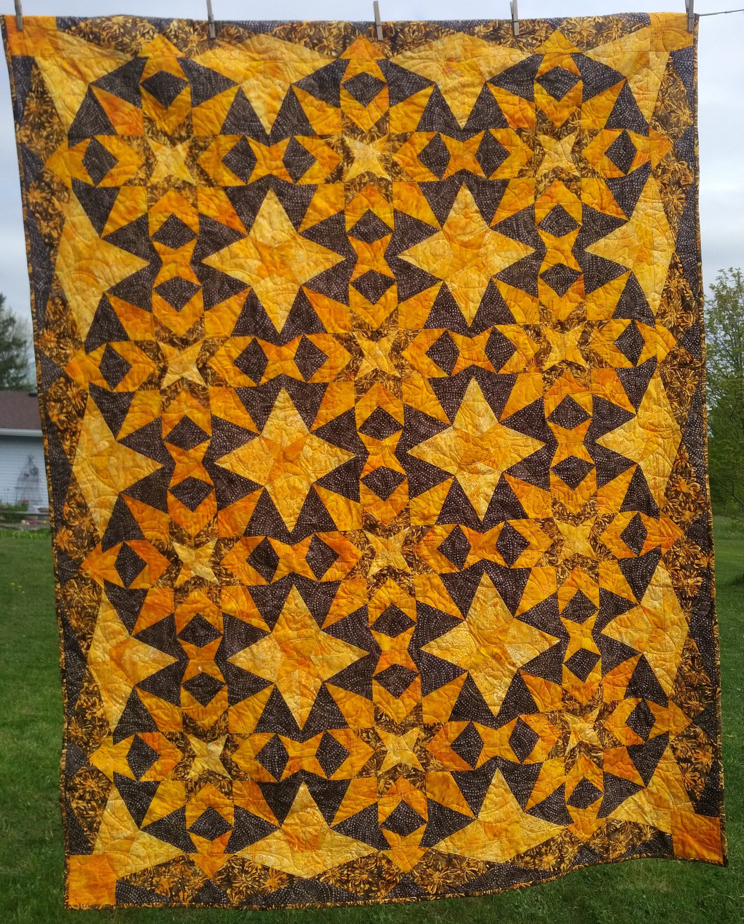 Cheek Patterns Modern Quilt Pattern, Cheek to Cheek, Fat Quarter Friendly, Twin, Queen ...