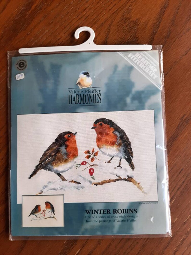 Valerie Pfeiffer Counted Cross Stitch Kits Heritage Etsy Canada