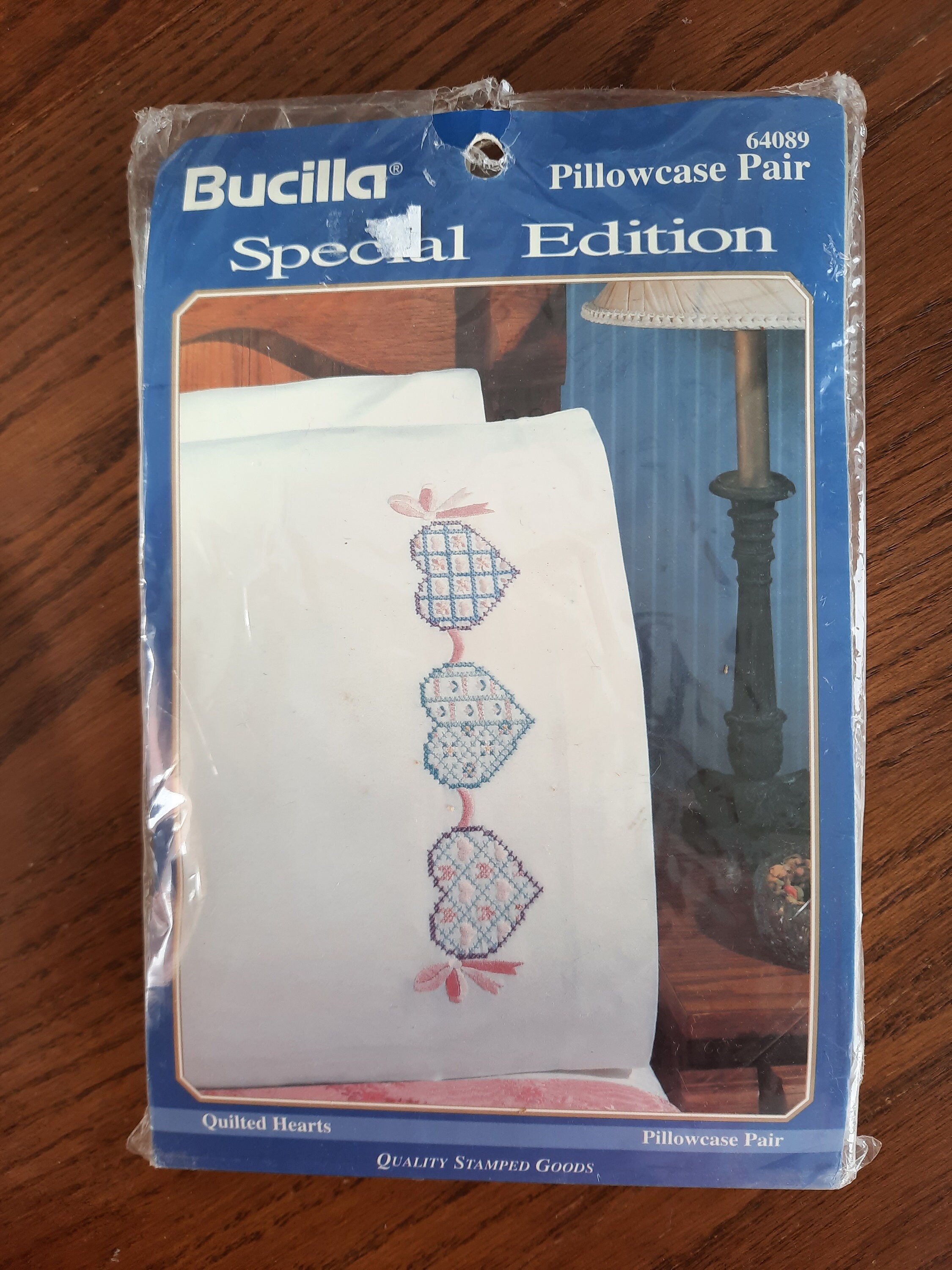 Bucilla Pillow Stamped Cross Stitch Kit #65524 Butterfly and