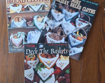 Feestdagenbrooddoekjes, getelde kruissteekpatronen, keuze