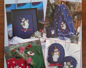 Frosty the Snowman counted cross stitch pattern, Leisure Arts 2545