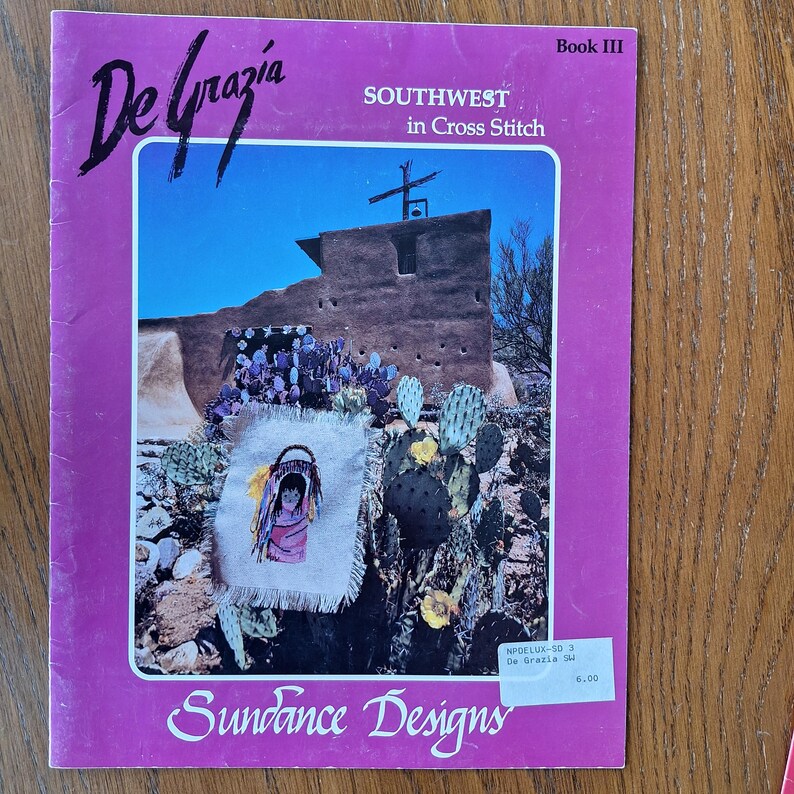 Sundance Designs, Counted Cross Stitch Patterns, De Grazia, Flower Boy