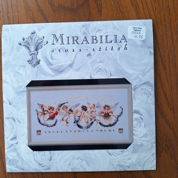 Mirabilia, proclamation d'un ange, motif point de croix compté, inutilisé mais ouvert, MD25, Nora Corbett