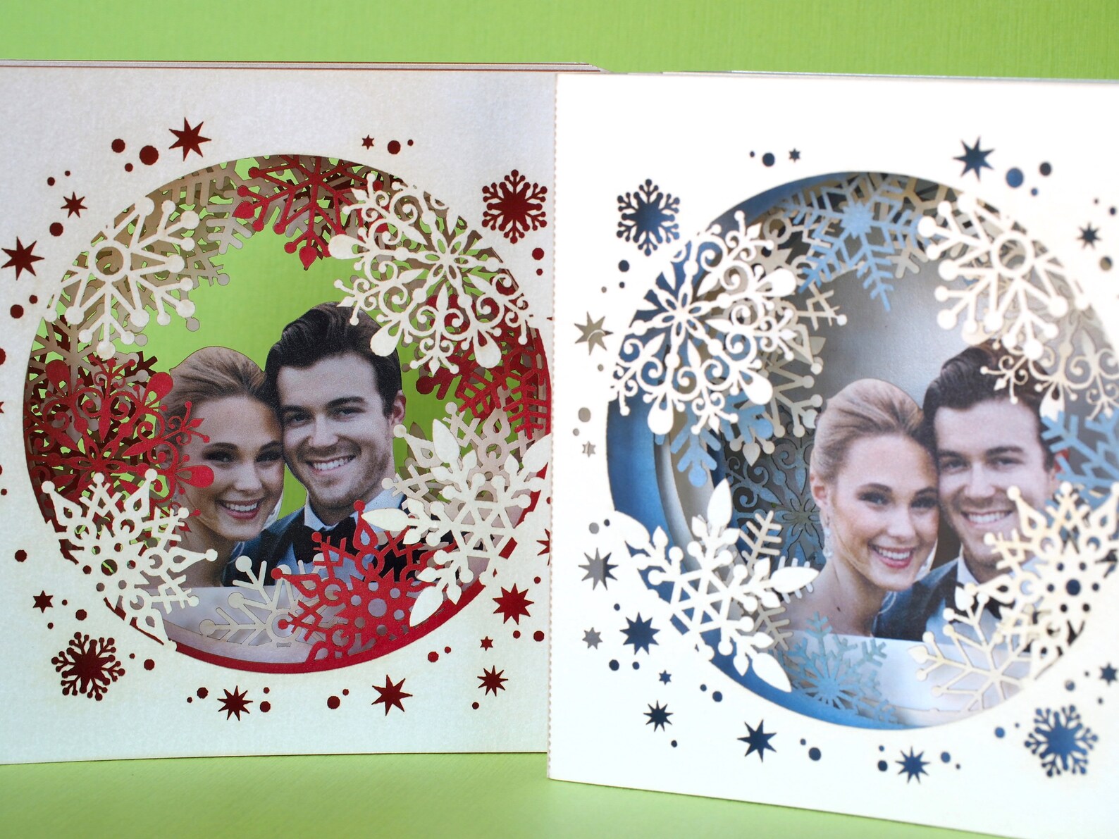 Photo Picture Personal Personalized Pop up Christmas Cards 3d | Etsy