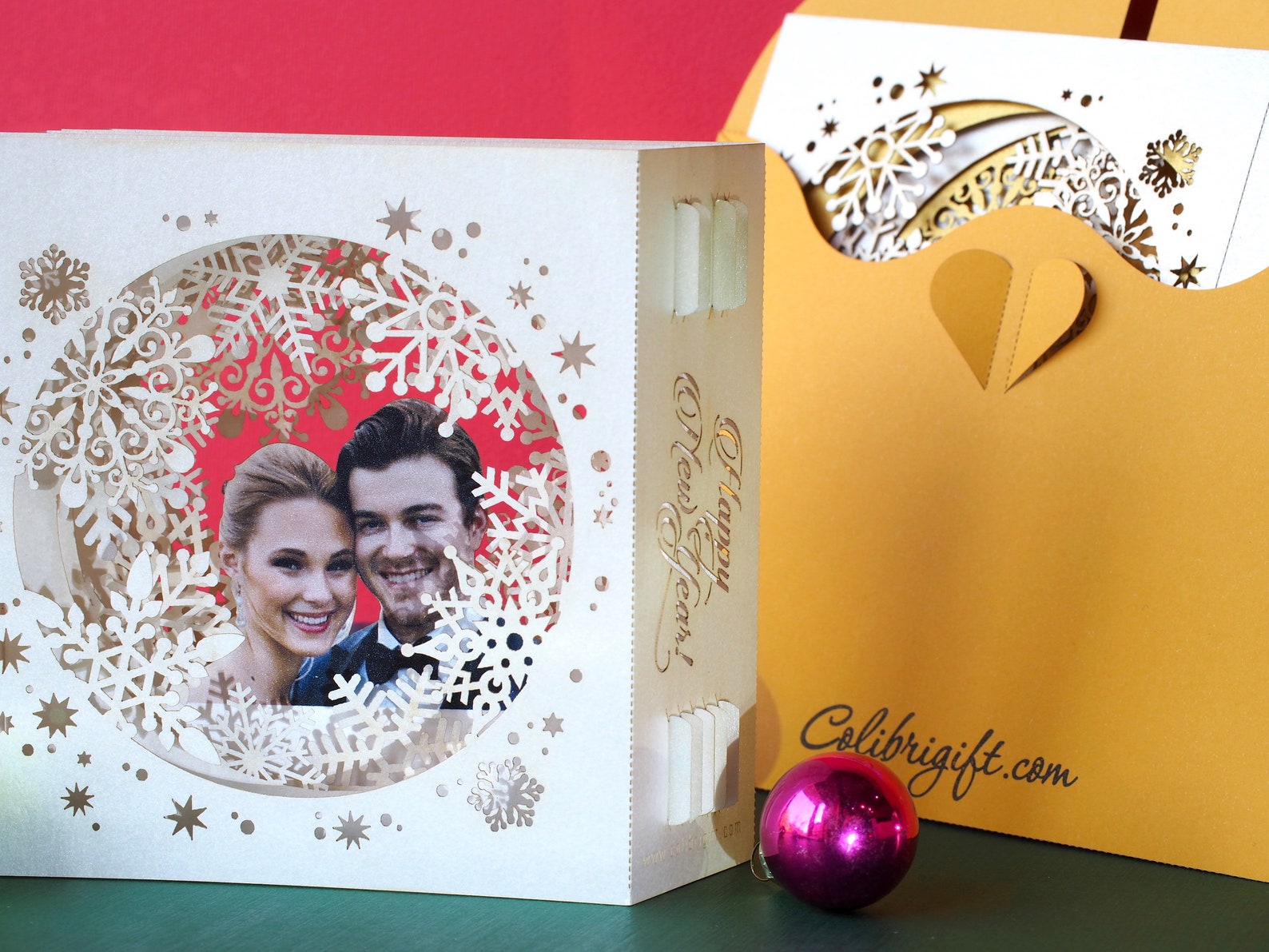 Photo Picture Personal Personalized Pop up Christmas Cards 3d | Etsy