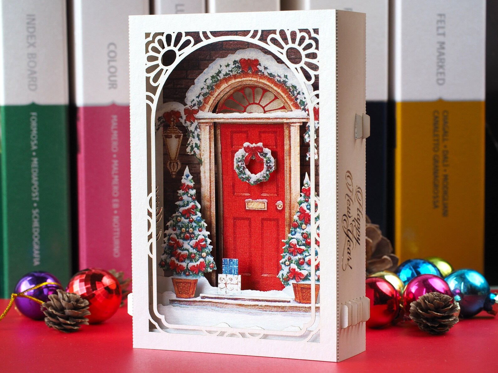 Christmas Door Paper 