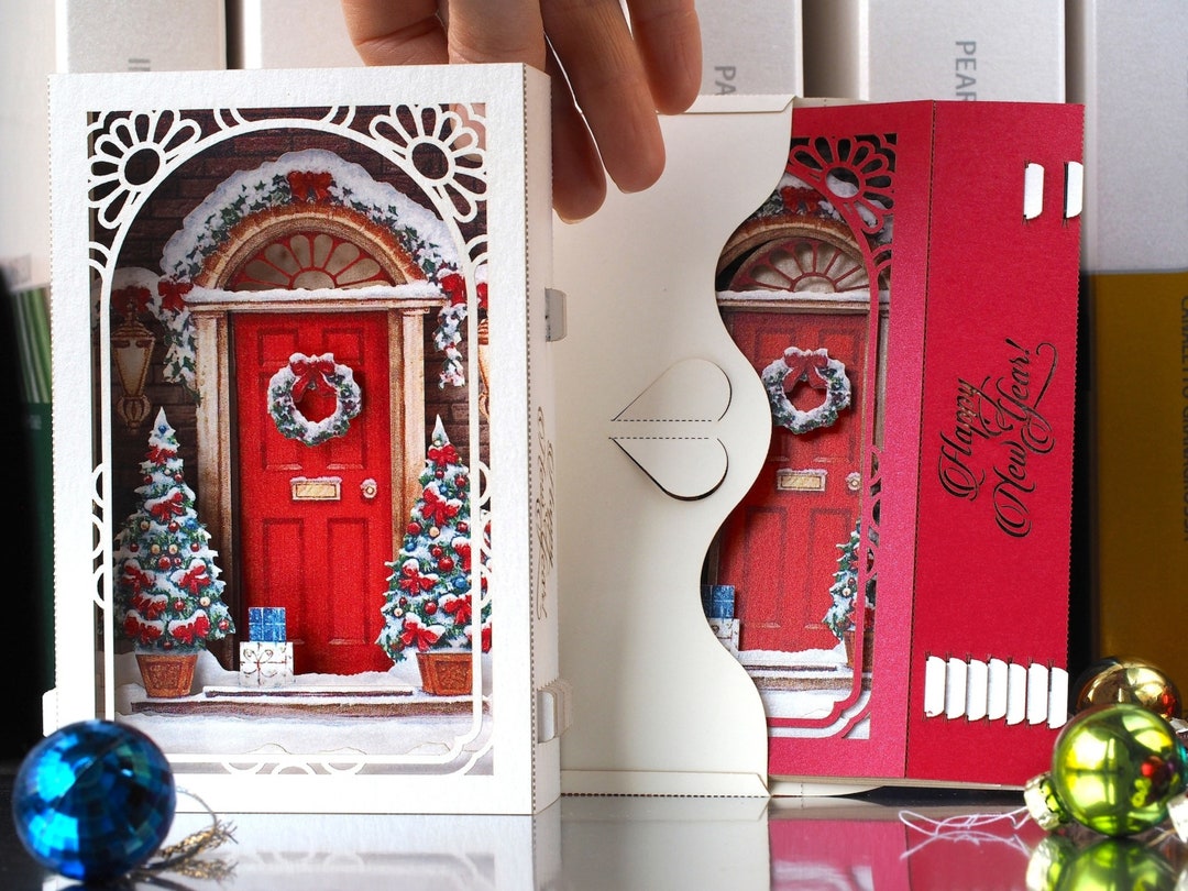 Christmas Door Paper 