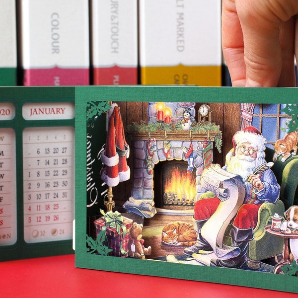 Pop up Desk Calendar Etsy UK