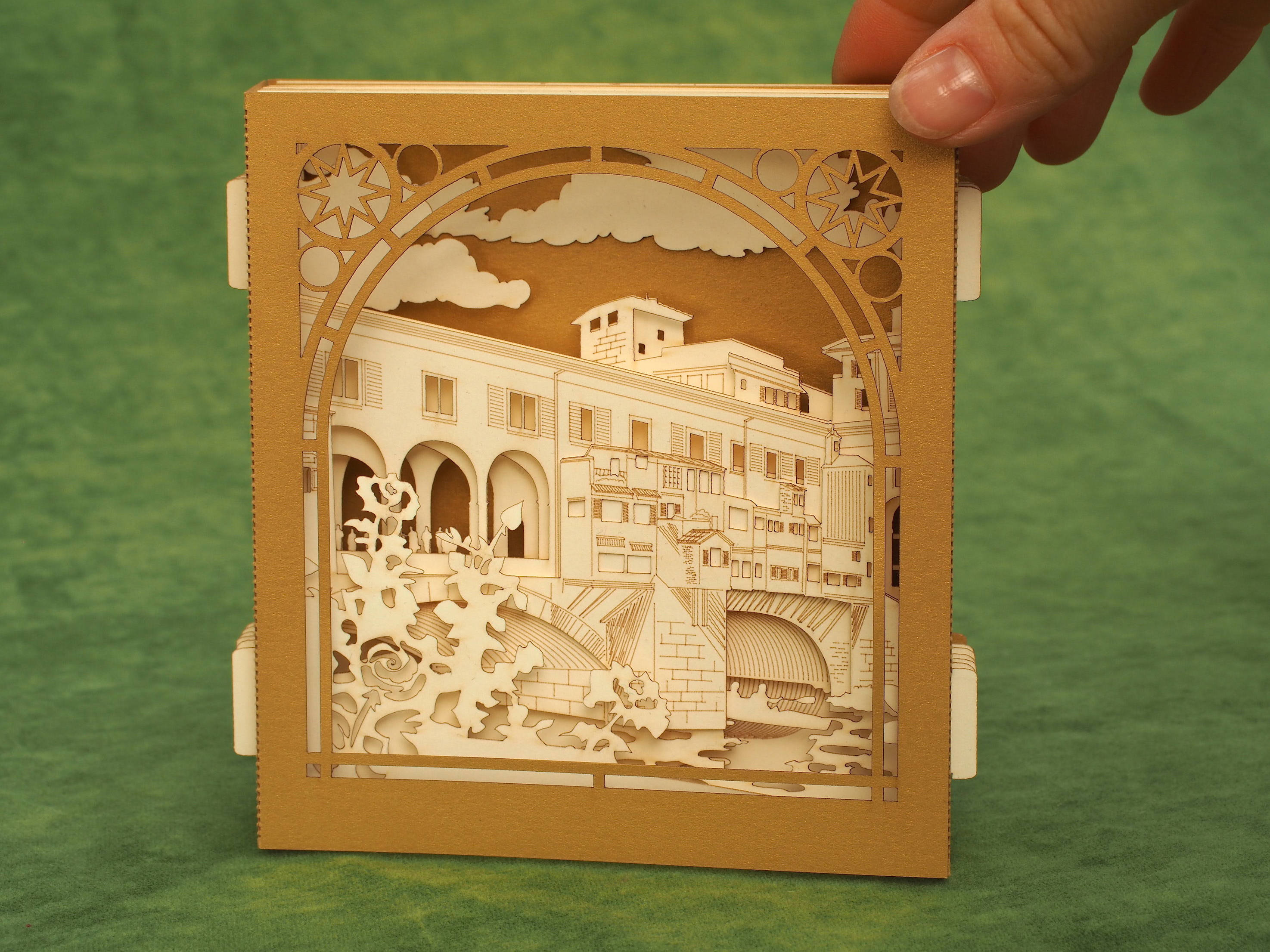 送料無料】3Dペーパーパズル イタリア フィレンツェ