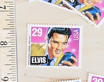エルビス・プレスリー切手10枚、未使用の米国郵政公社（USPS）29セント