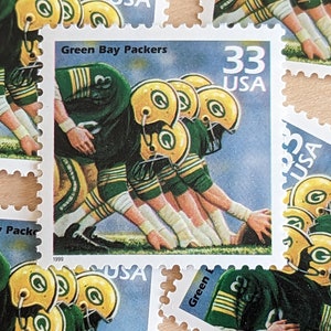 green stamp collection: international Fabric
