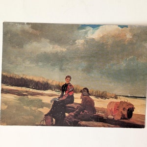 Ongebruikte Cloud Shadows by Winslow Homer-postkaart, Spencer Museum of Art, Hallmark, University of Kansas