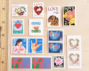 15枚のスタンプLOVEファンパック // プレミアム使用済みワールド 