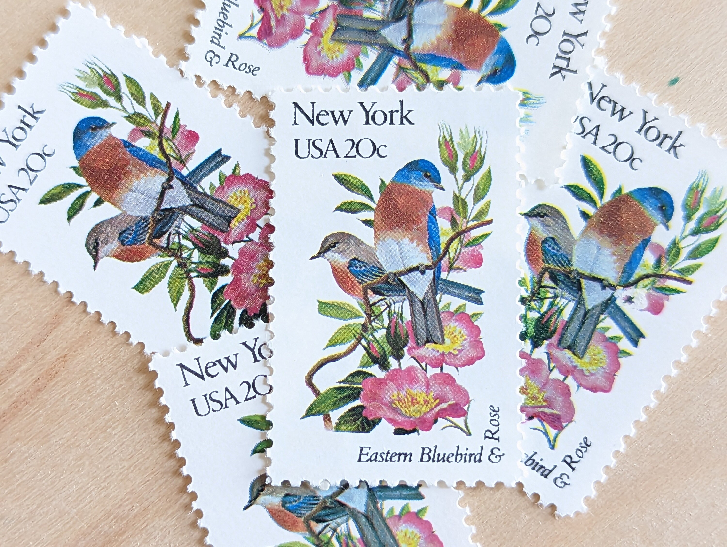 THE FIFTY STATE BIRDS AND FLOWERS MINT SET - U.S. STAMPS