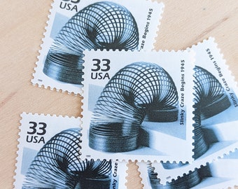 米国ビンテージ切手 ニューヨーク万国博覧会切手10枚、ヴィンテージ未使用USPS5セント切手