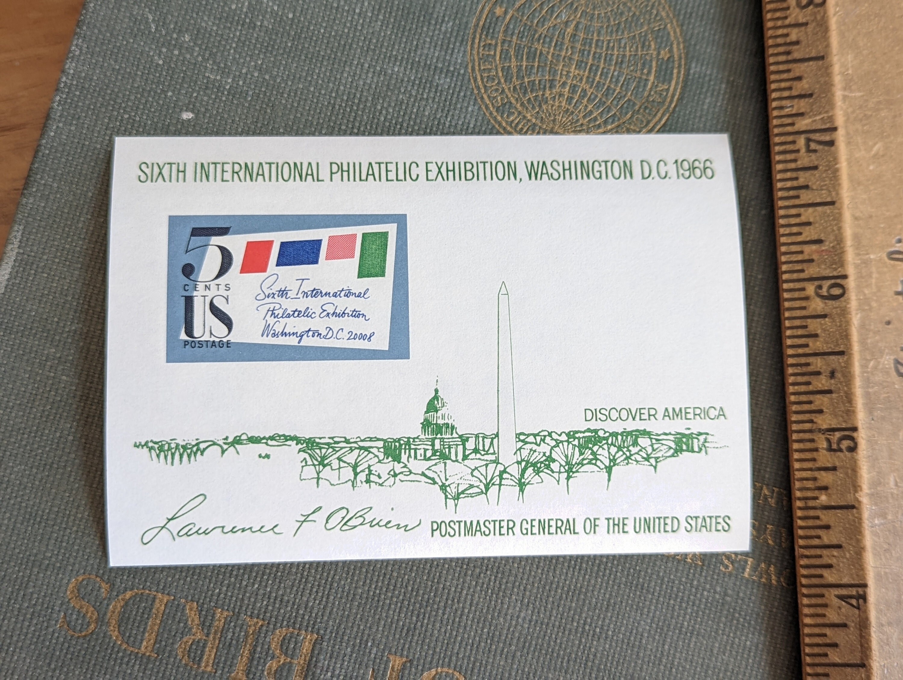 Sixth International Philatelic Exhibition Souvenir Sheet