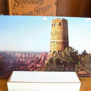 Nieużywana pocztówka „The Watchtower at Desert View”, Wielki Kanion