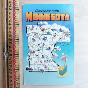 Saluti inutilizzati dalla cartolina del Minnesota, Plastichrome