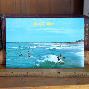 Unbenutzt Surft auf! Postkarte, Küste von Florida