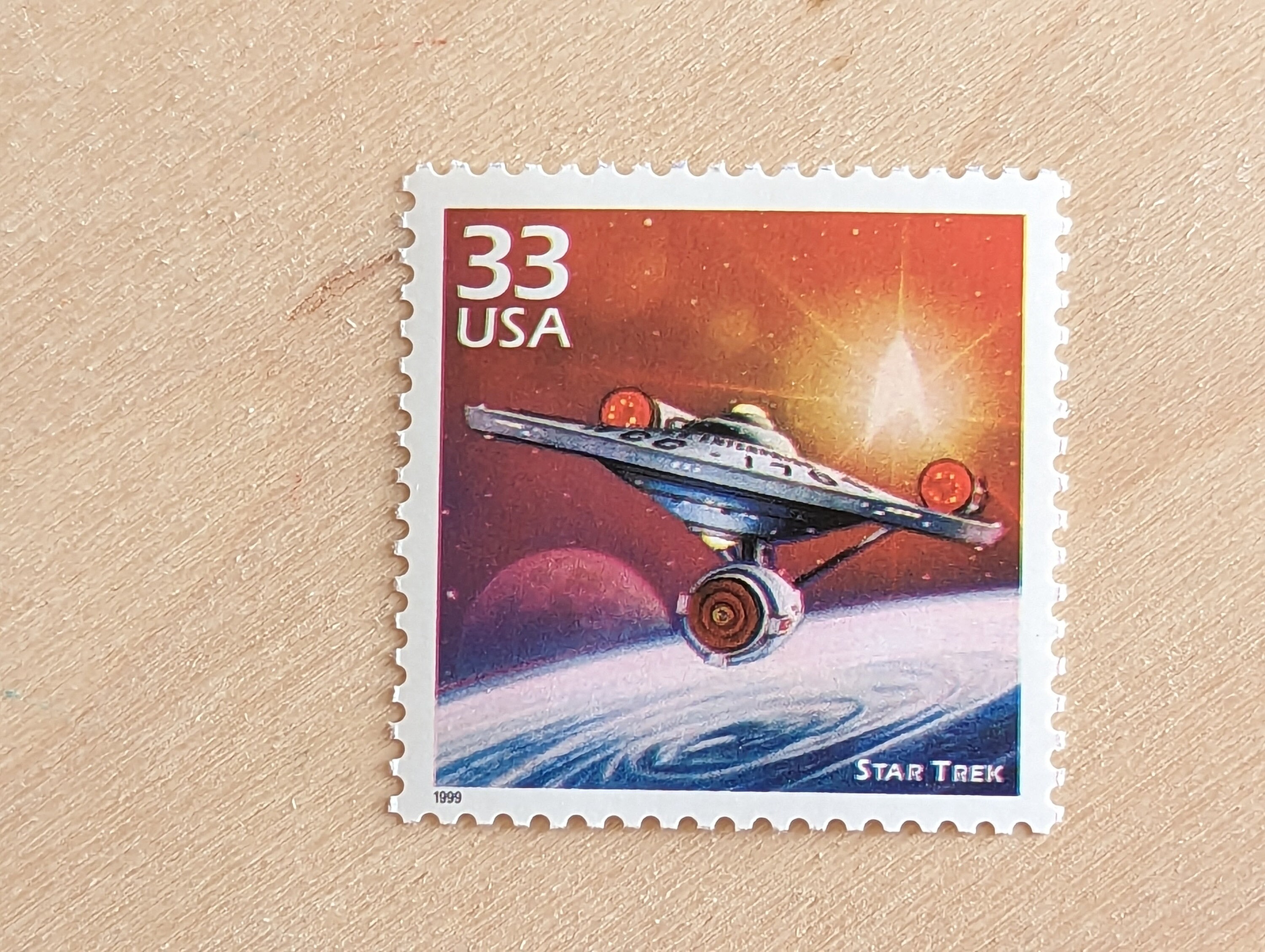 スタートレック　切手その2　Star Trek postage stamp スタートレック 切手その2 Star Trek postage stamp スタート