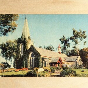 Unused Little Chapel of the Roses Postcard, Chula Vista, California