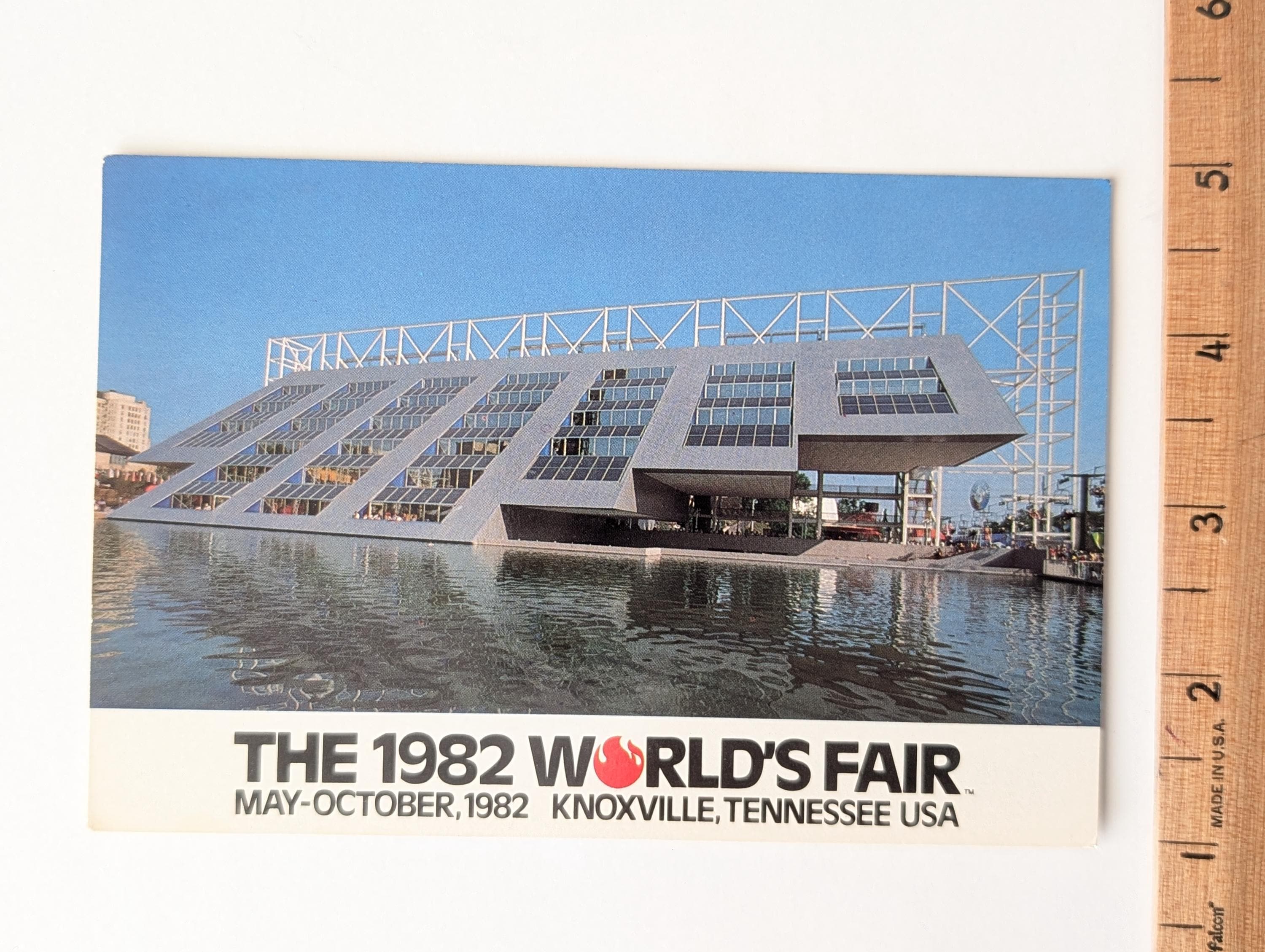 Unused Pavilion the 1982 World's Fair Postcard, Knoxville