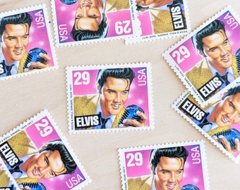 エルビス・プレスリー切手10枚、未使用の米国郵政公社（USPS）29セント