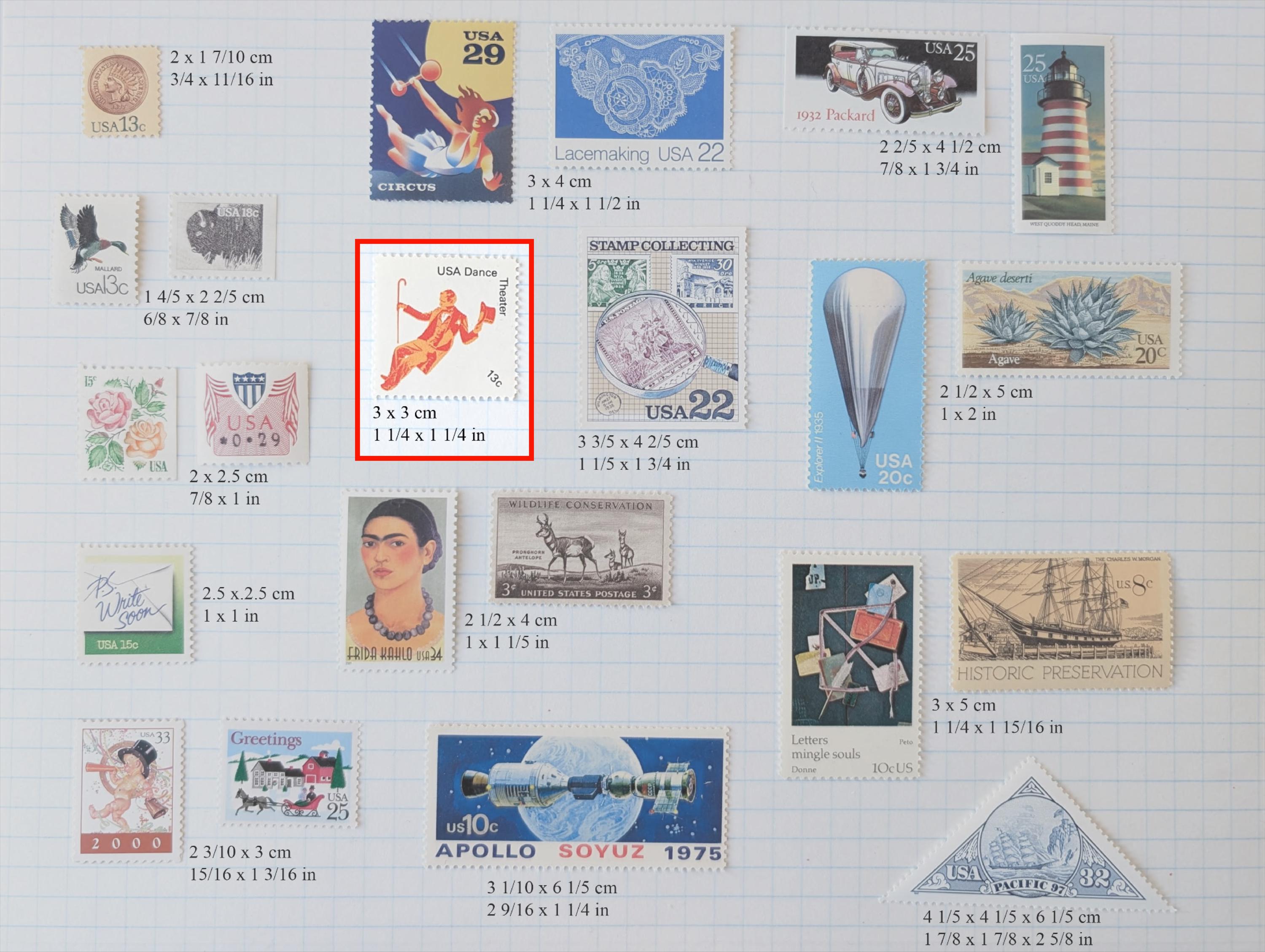 5 Great Depression Stamps, 32 Cent, 1998, 1930s Celebrate the