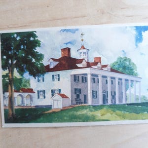 Frente Leste não utilizada, Cartão Postal de Mount Vernon, De frente para o Potomac
