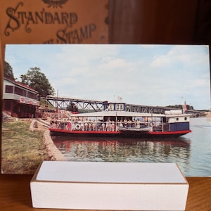 Ongebruikte McClurg Excursion Boat-briefkaart, Osage Beach (Missouri)