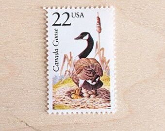 カナダガン切手5枚セット、未使用の米国郵政公社（USPS）22セント切手