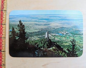 Unused Vista of Will Rogers Shrine Postcard, Cheyenne Mountain, Colorado Springs, Colorado, Dexter Press Inc.