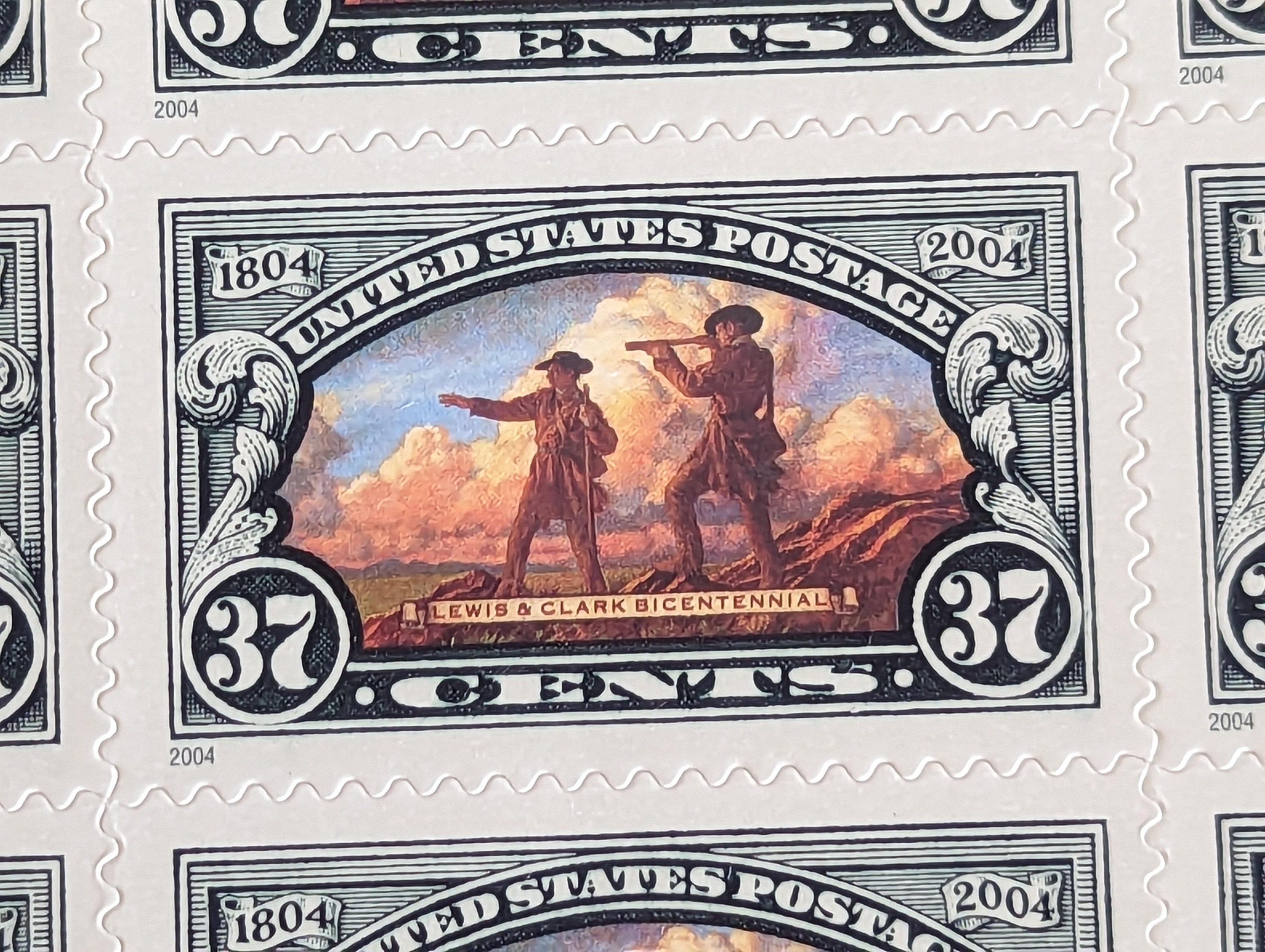 切手37 ルイス・クラーク生誕200周年記念切手20枚セット、ヴィンテージ未使用