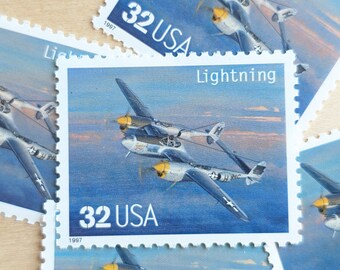 1971年米国歴史保存切手32枚セット、8セント切手、トロリー、船舶