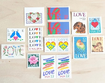 レインボーラブ ヴィンテージ切手：20セント、未使用5枚セット - Etsy 日本