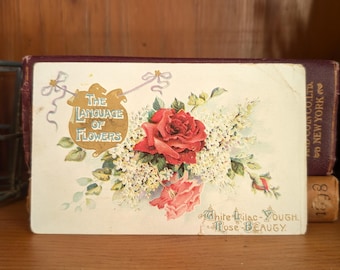 Die Sprache der Blumen Postkarte, Deutschland