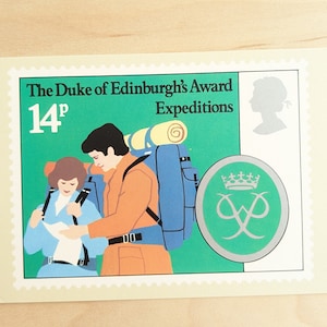 Carte postale The Duke of Edinburgh's Award (Expéditions), House of Questa, Londres, Angleterre, Philip Sharland